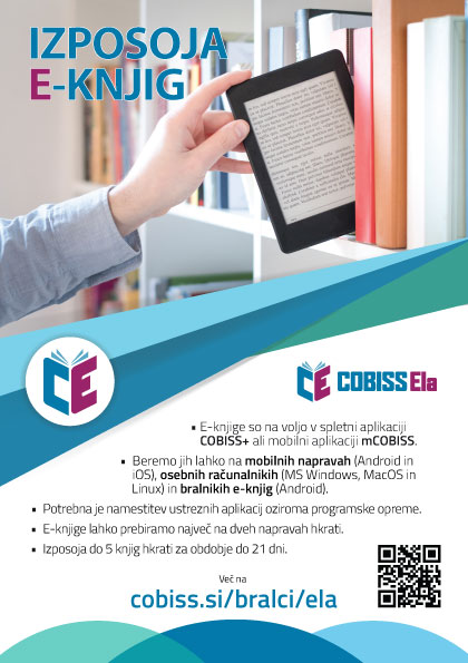 plakat COBISS Ela