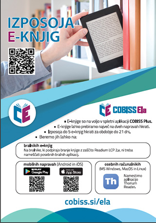plakat COBISS Ela